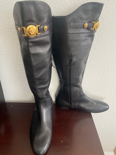 Vintage versace high black and - vintage,